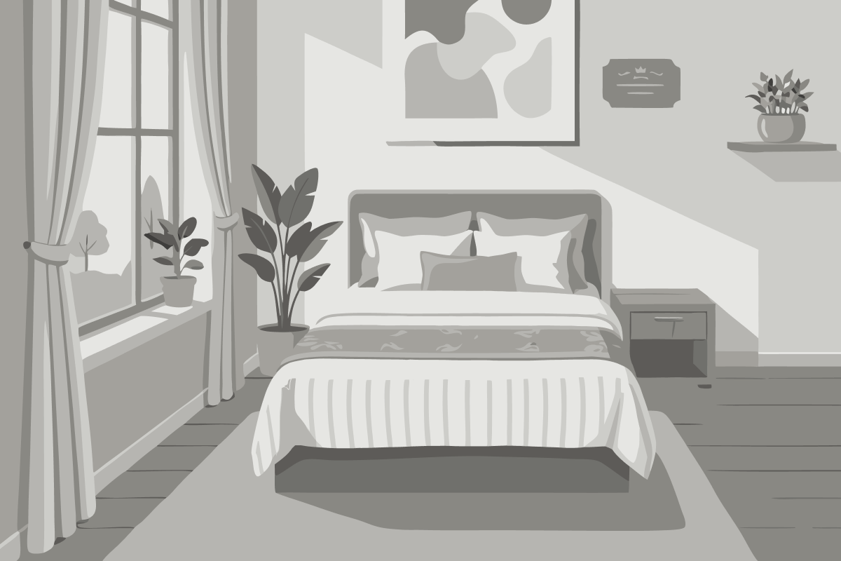 Chambre Double avec Balcon